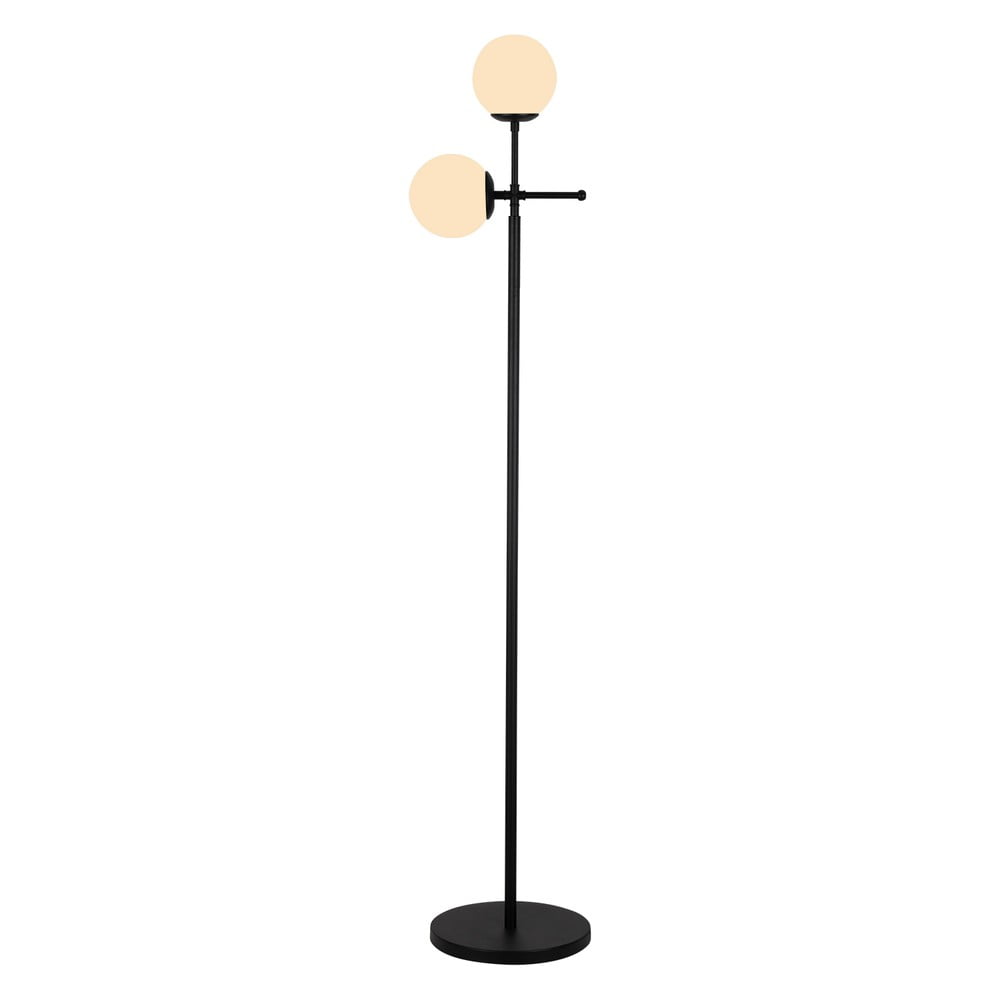 Kruva fekete állólámpa, magasság 174 cm - Squid Lighting