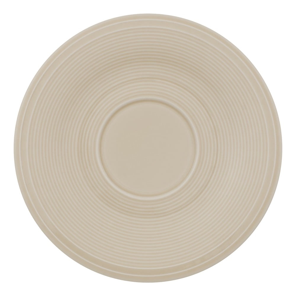 Like Color Loop fehér-bézs porcelán csészealj, ø 15,5 cm - Villeroy & Boch