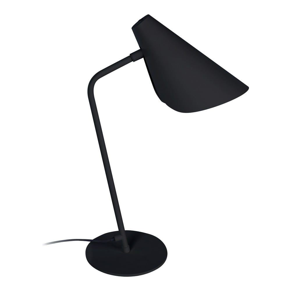 Lisboa fekete asztali lámpa, magasság 45 cm - SULION