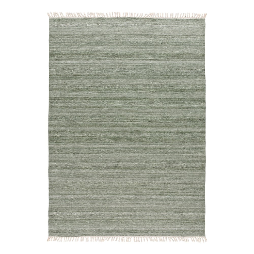 Liso zöld kültéri szőnyeg újrahasznosított műanyagból, 140 x 200 cm - Universal