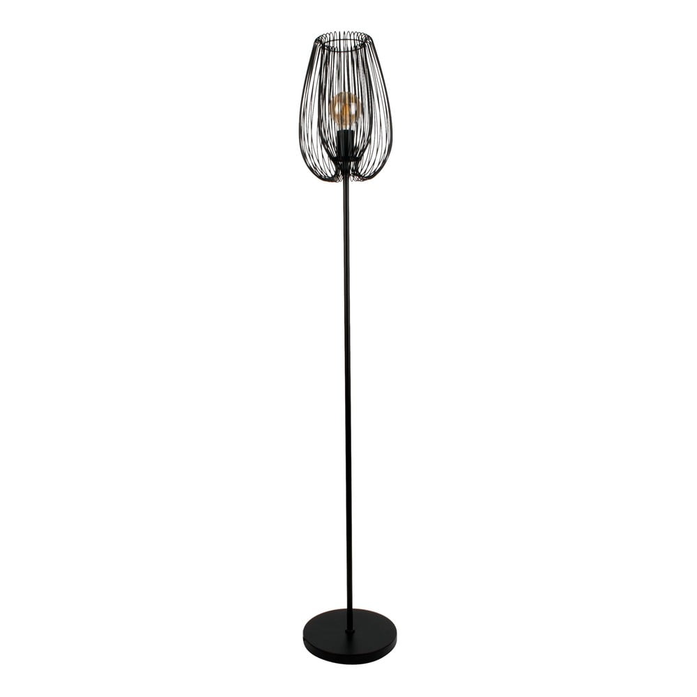 Lucid fekete állólámpa, magasság 150 cm - Leitmotiv