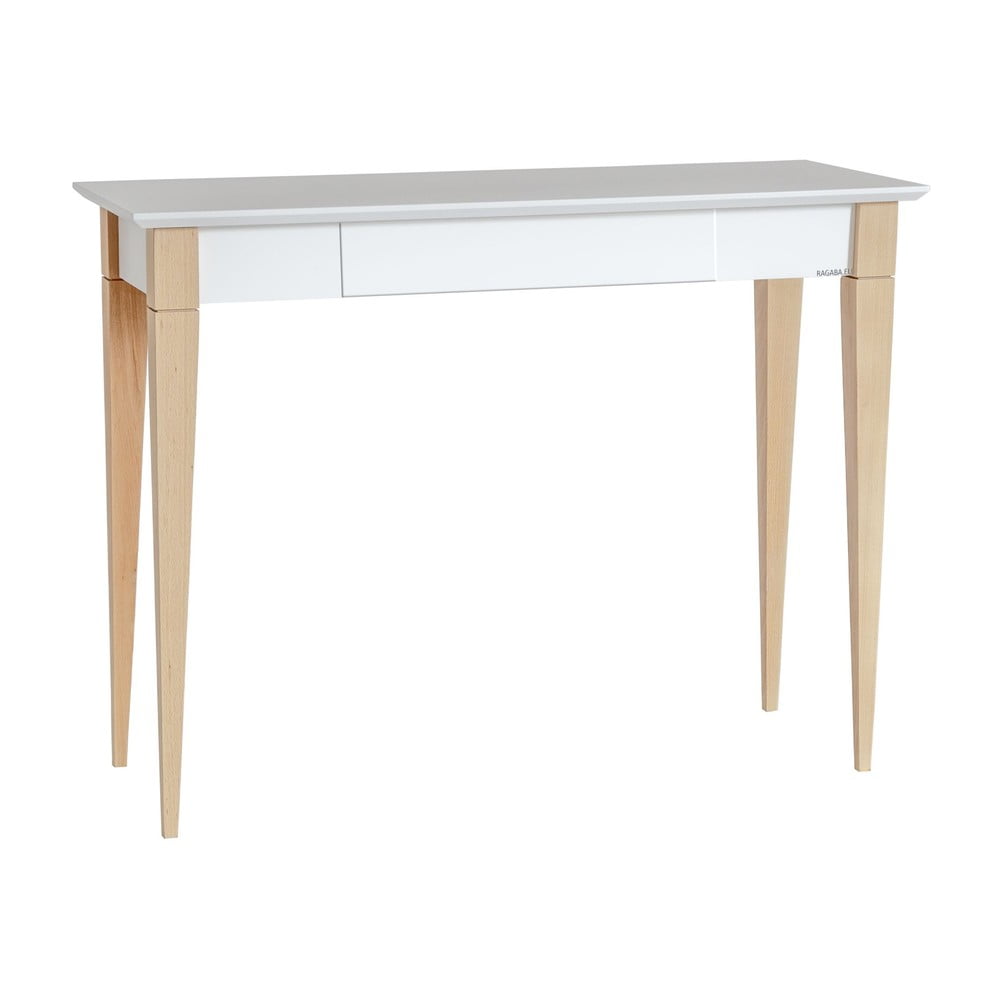 Mimo fehér íróasztal, hosszúság 105 cm - Ragaba