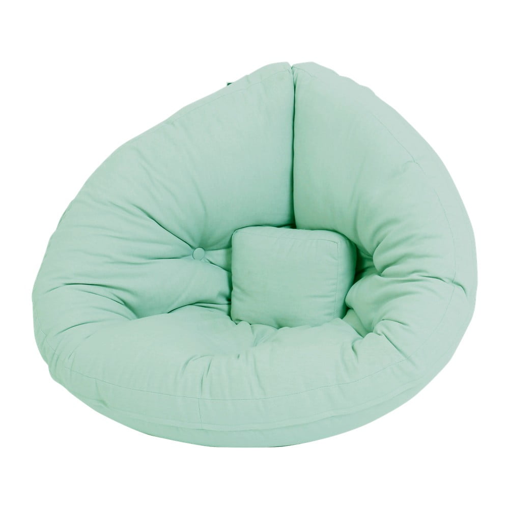Mini Nido zöld relaxációs gyerekfotel - Karup Design