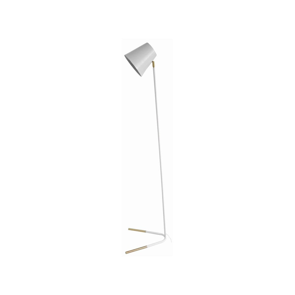 Noble fehér állólámpa, aranyszínű részletekkel - Leitmotiv