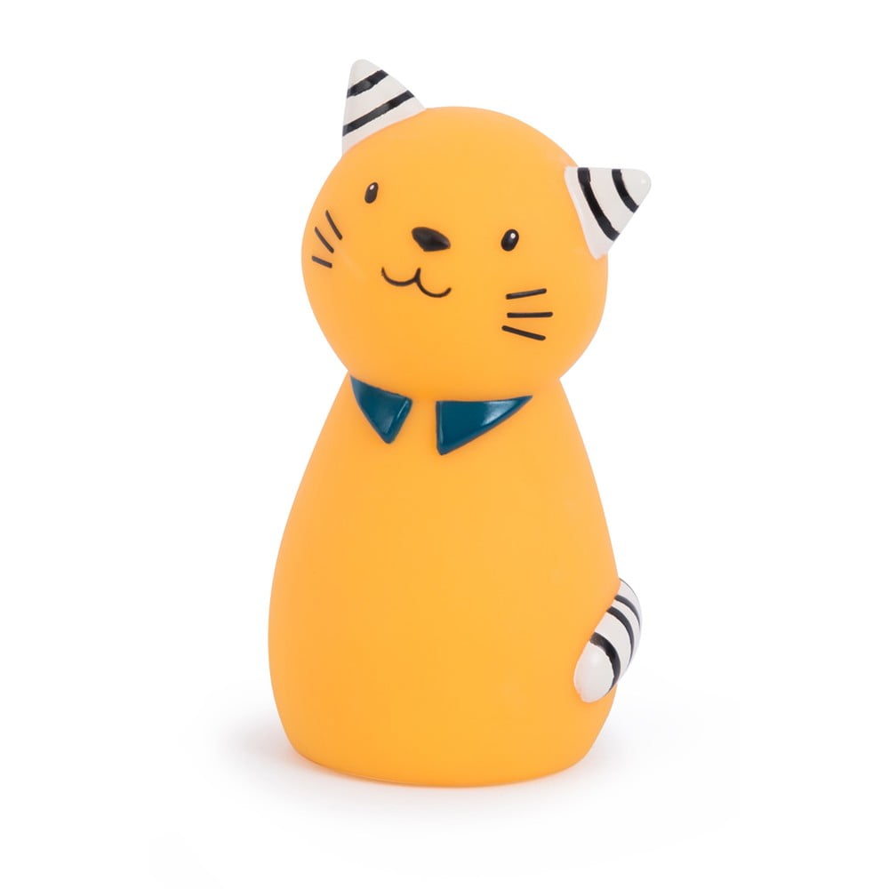 Okkersárga gyerek lámpa Cat – Moulin Roty