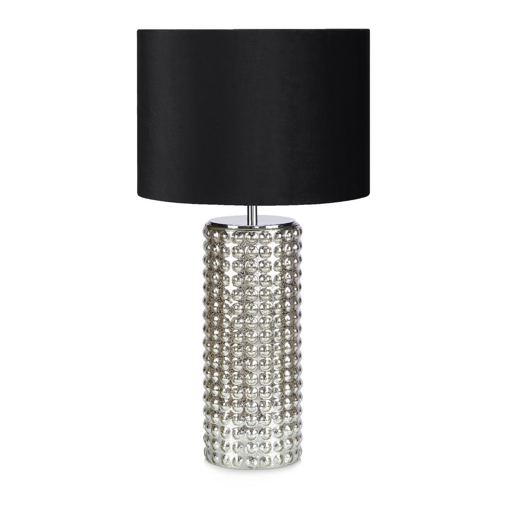 Proud fekete-ezüstszínű asztali lámpa, ø 34 cm - Markslöjd