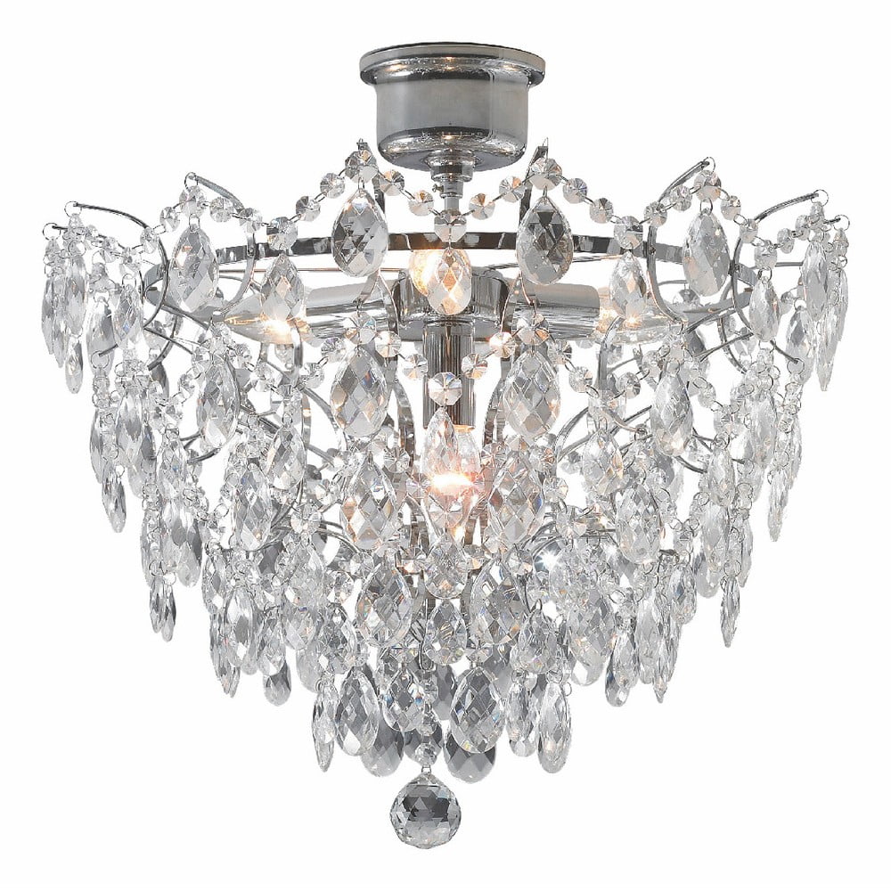 Rosendal Luxy ezüstszínű mennyezeti lámpa, ⌀ 48 cm - Markslöjd
