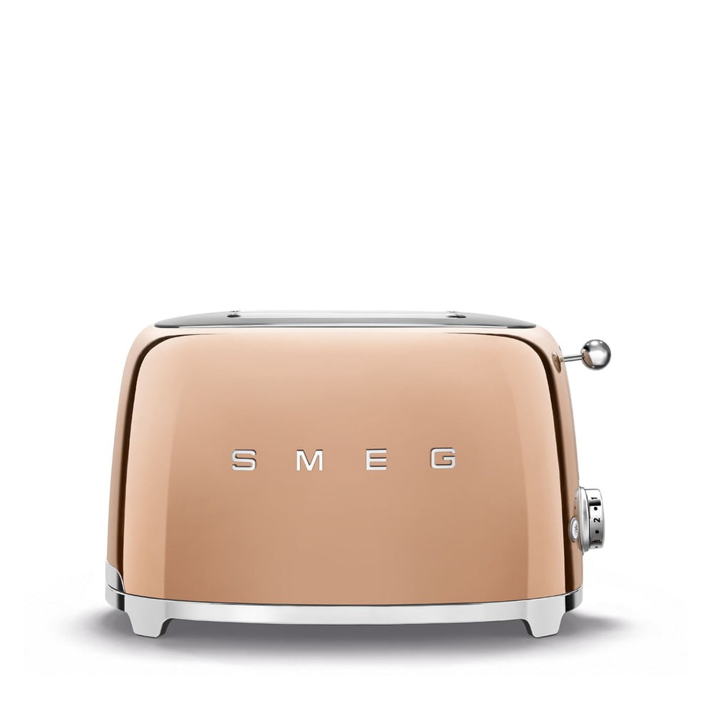 Rózsaarany színű kenyérpirító 50's Retro Style - SMEG