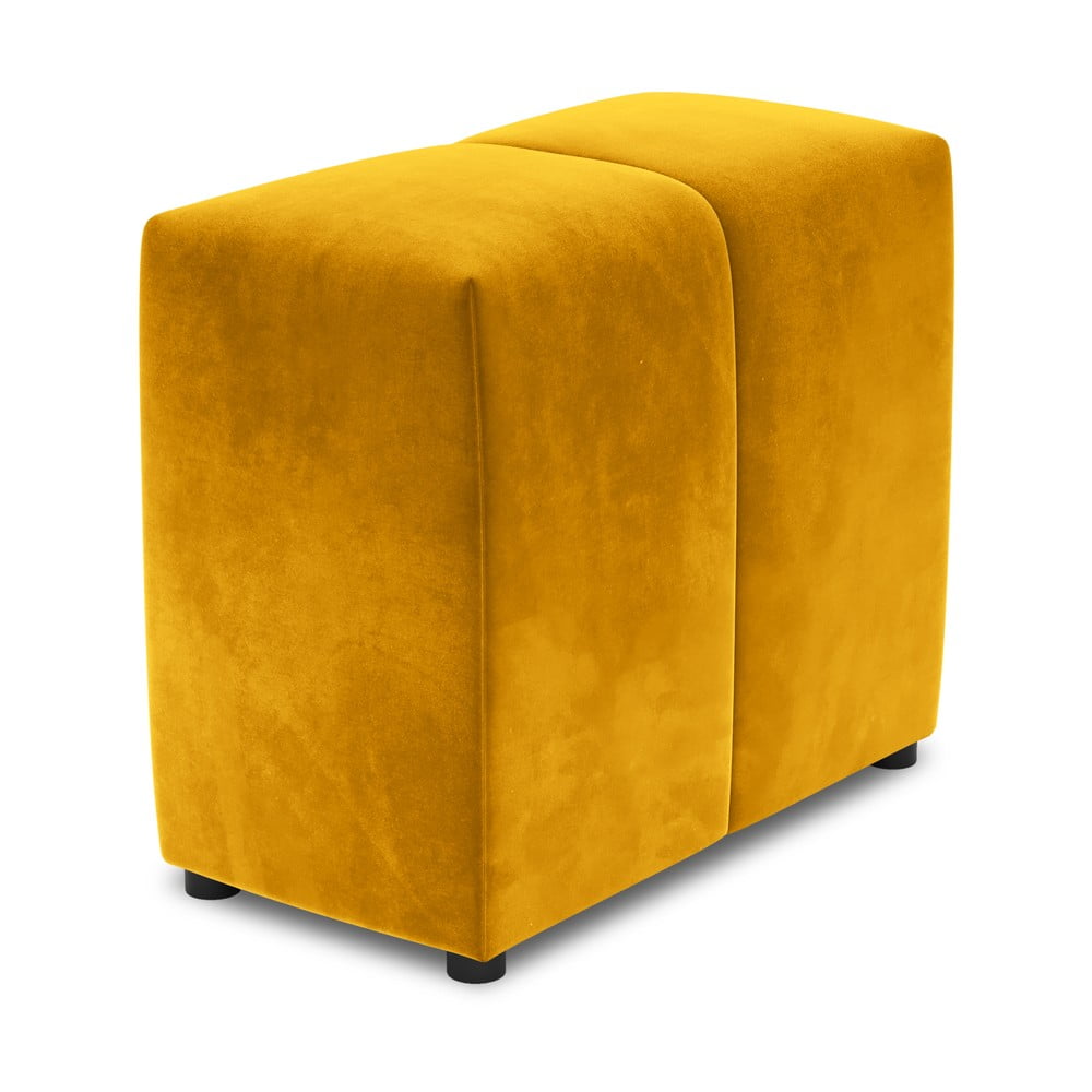 Sárga bársony háttámla moduláris kanapéhoz Rome Velvet - Cosmopolitan Design