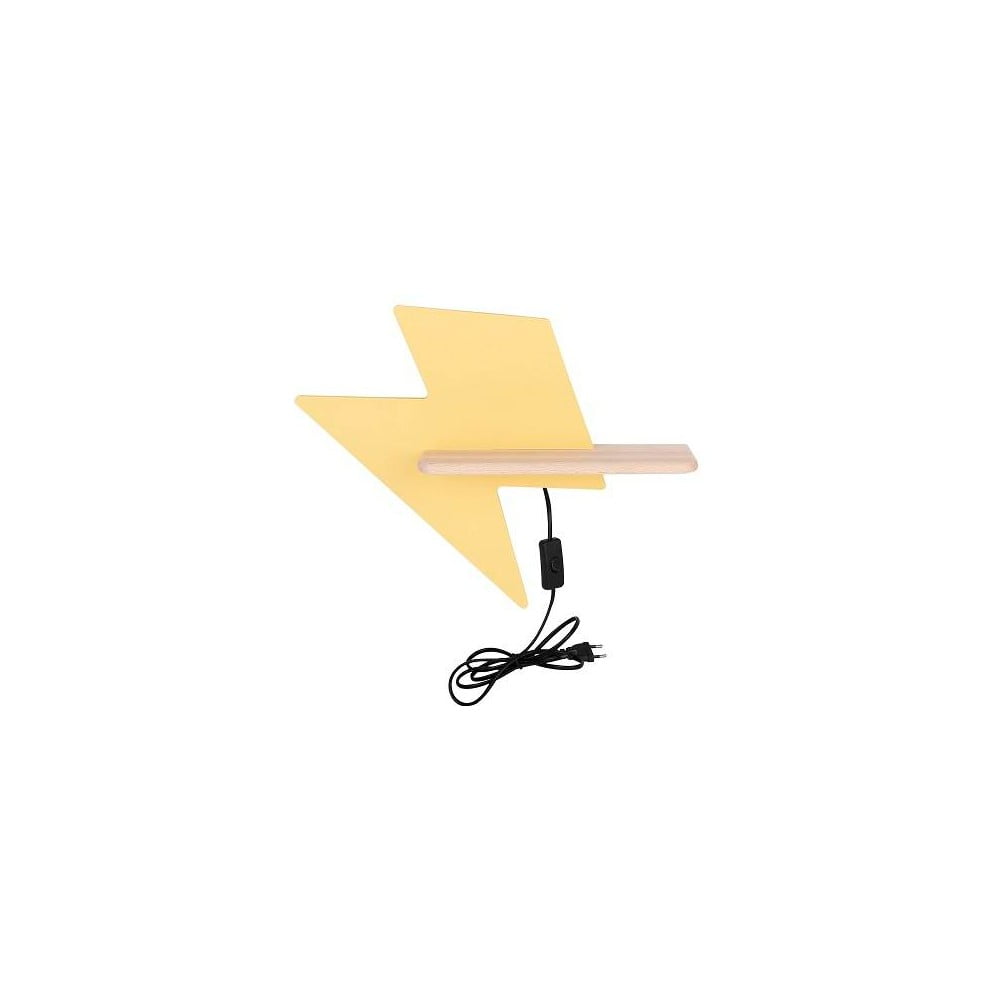 Sárga gyerek lámpa Lightning – Candellux Lighting