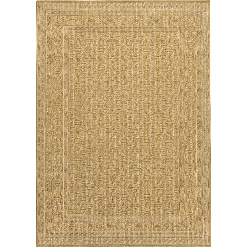 Sárga kültéri szőnyeg 290x200 cm Terrazzo - Floorita