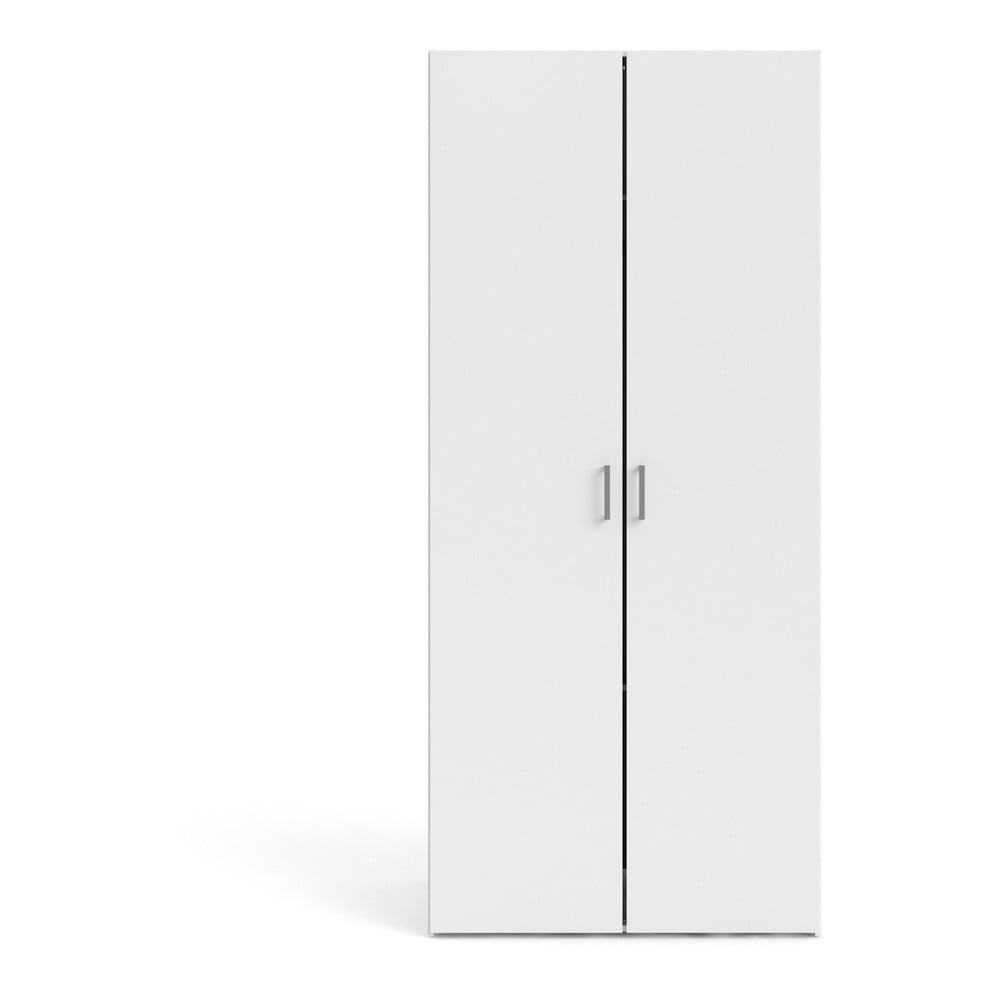 Space fehér ruhásszekrény, 78 x 175 cm - Tvilum