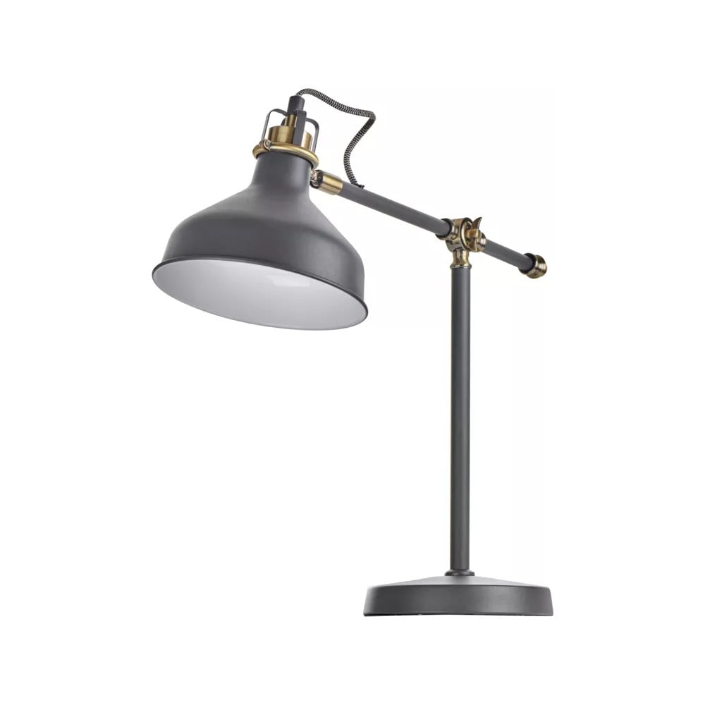 Szürke asztali lámpa (magasság 56 cm) Harry – EMOS