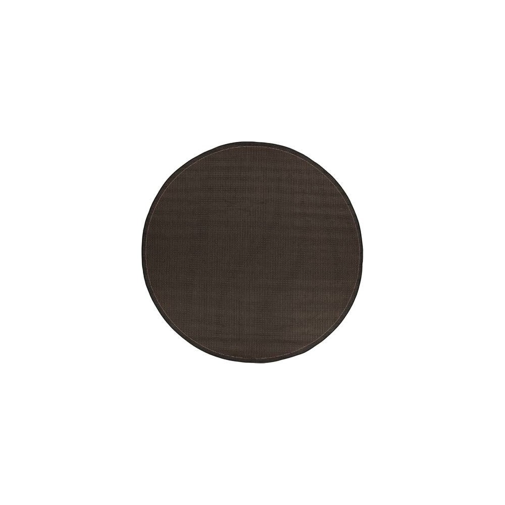 Tatami fekete kültéri szőnyeg, ø 200 cm - Floorita