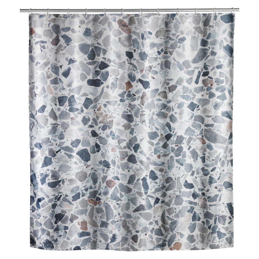 Terrazzo mosható zuhanyfüggöny, 180 x 200 cm - Wenko