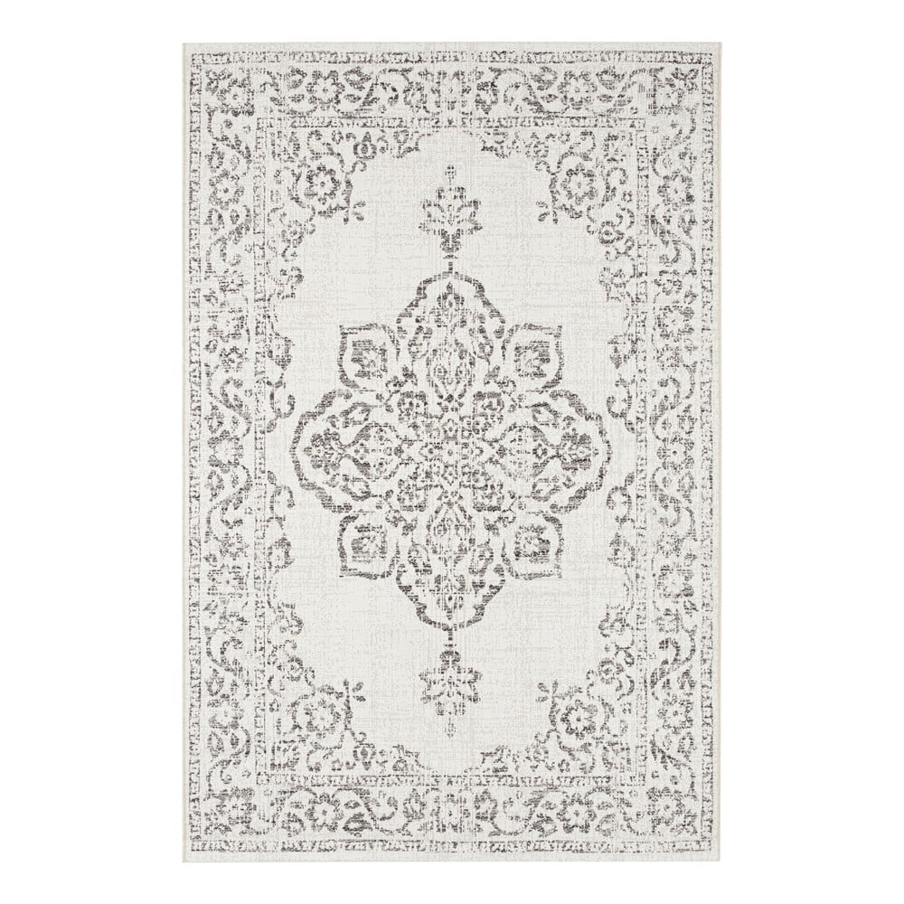 Tilos szürke-krémszínű kültéri szőnyeg, 160 x 230 cm - NORTHRUGS