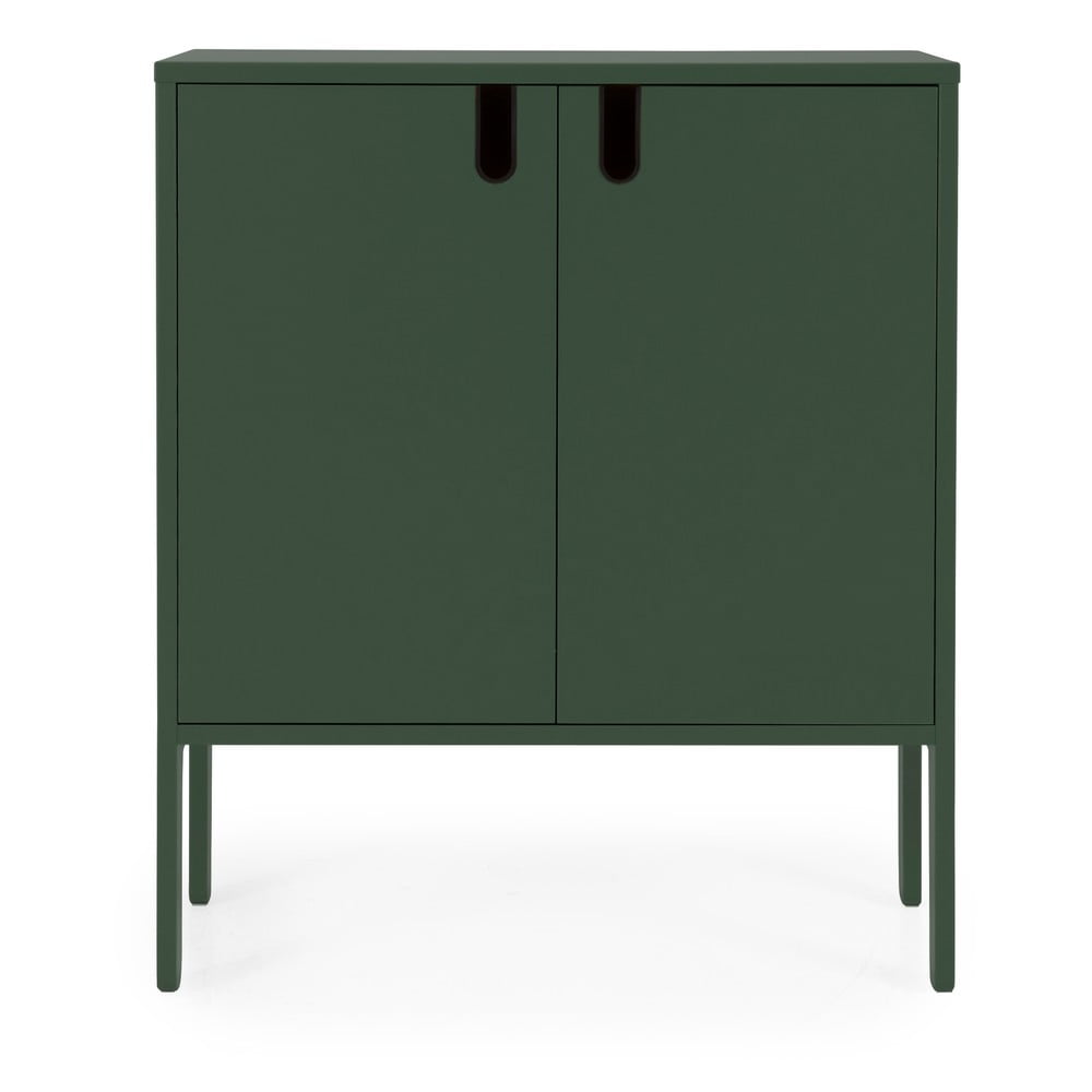 Uno sötétzöld szekrény, szélesség 80 cm - Tenzo
