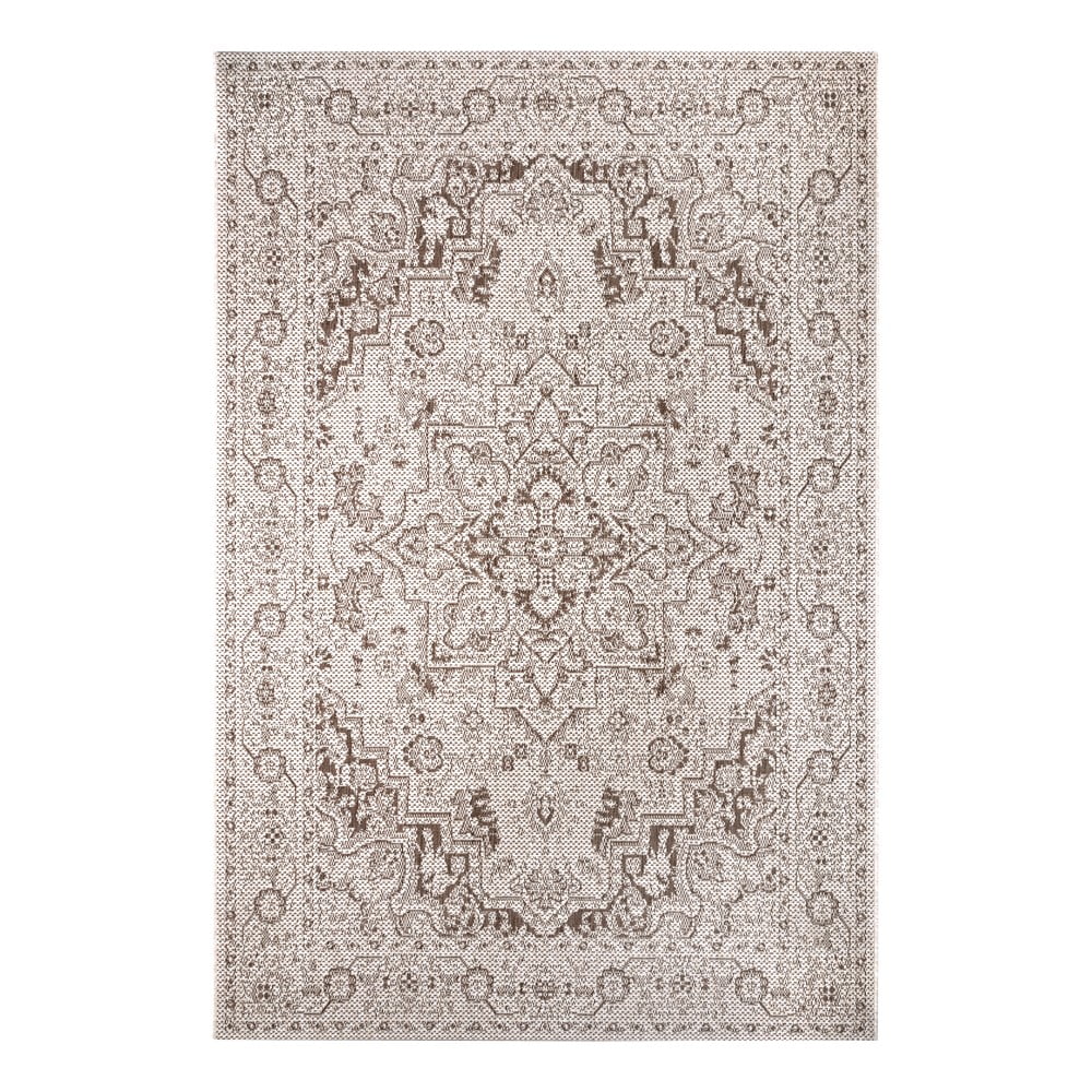 Vienna barna-bézs kültéri szőnyeg, 160x230 cm - Ragami