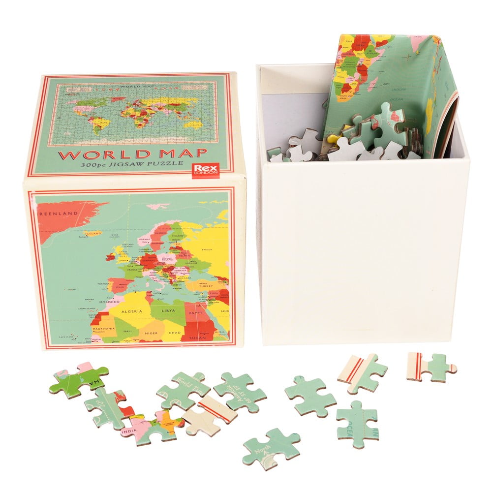 World Map gyerek puzzle - Rex London