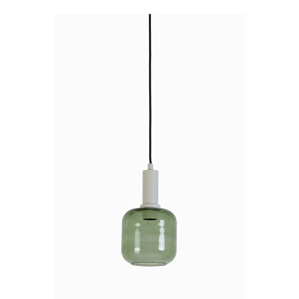 Zöld mennyezeti lámpa üveg búrával ø 16 cm Lekar – Light & Living