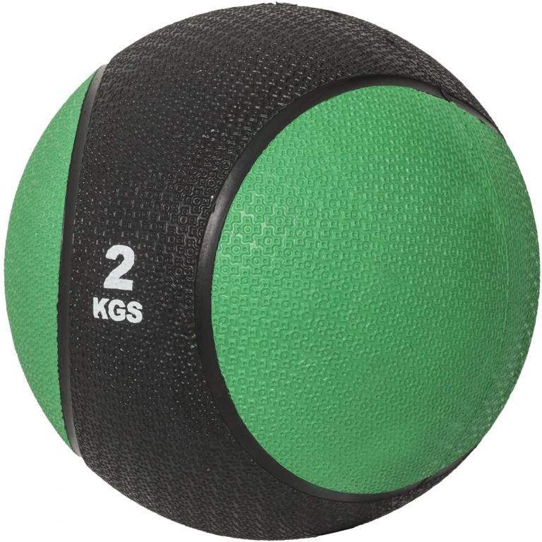 Gorilla Sports Medicinlabda zöld/fekete 2 kg