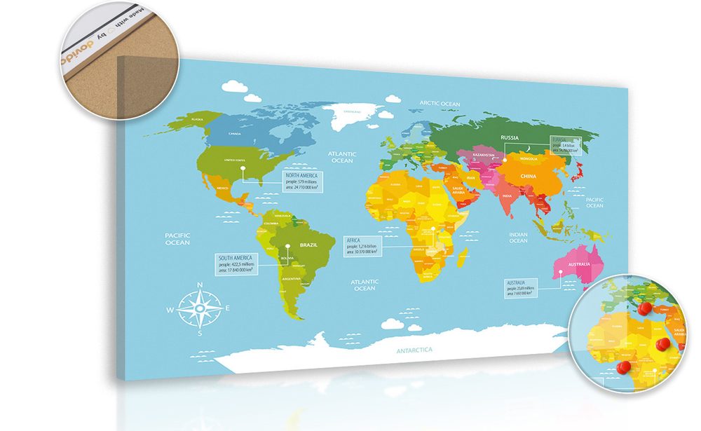 Parafakép kivételes világ térkép
