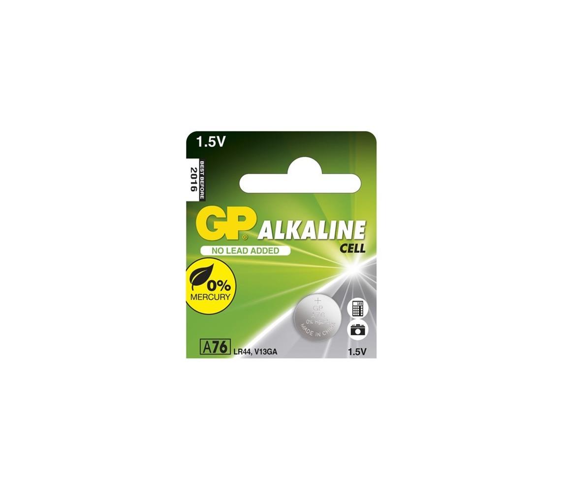  1 db Alkáli gombelem LR44 GP ALKALINE 1,5V 