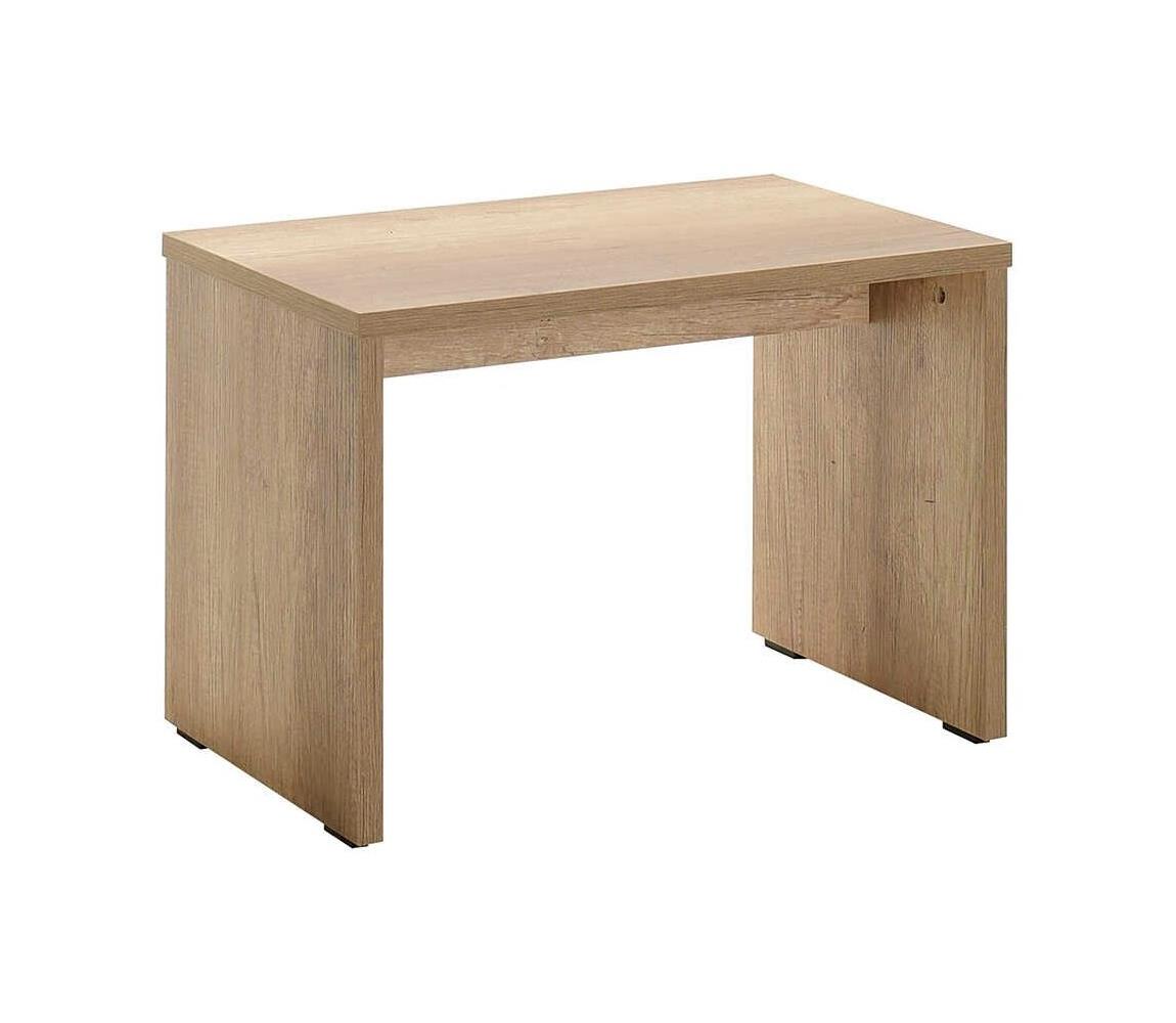Adore Furniture Kávésasztal 43x60 cm barna 