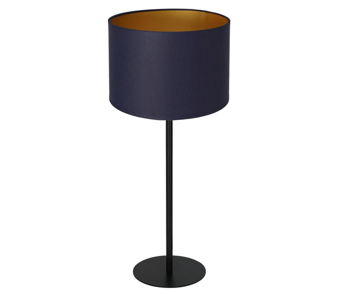  Asztali lámpa ARDEN 1xE27/60W/230V á. 25 cm lila/arany 
