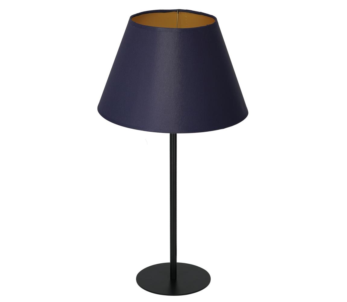  Asztali lámpa ARDEN 1xE27/60W/230V á. 30 cm lila/arany 