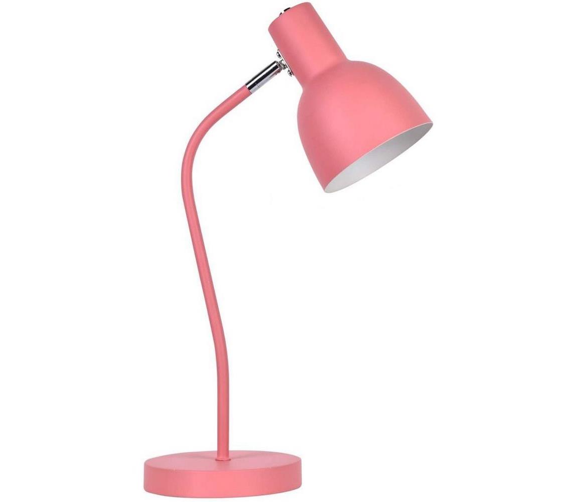  Asztali lámpa MIMI 1xE27/10W/230V rózsaszín 