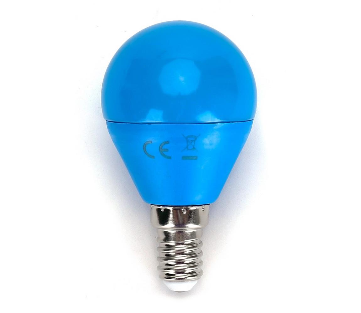  B.V. LED Izzó G45 E14/4W/230V blue 