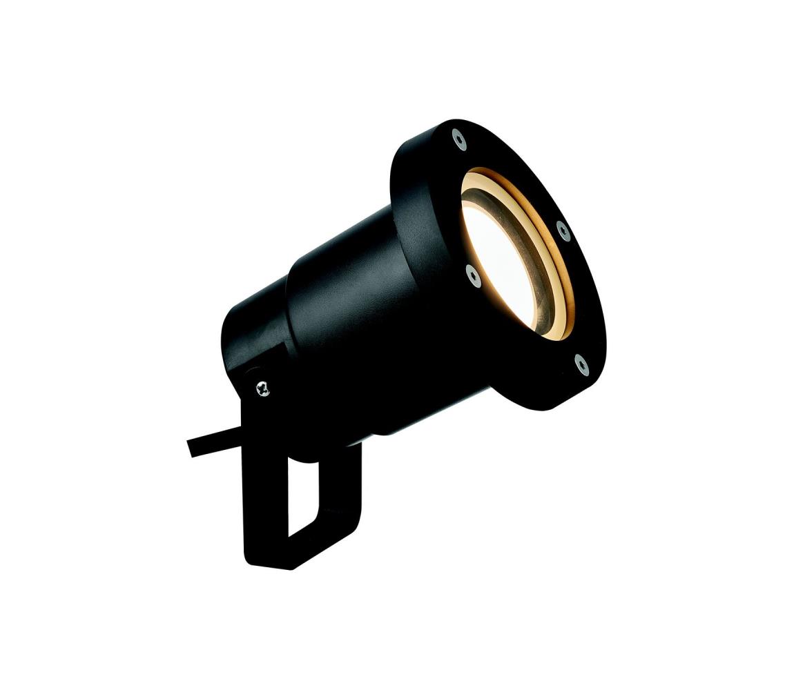 Eurolamp Kültéri lámpa 1xGU10/5W/230V IP65 fekete 