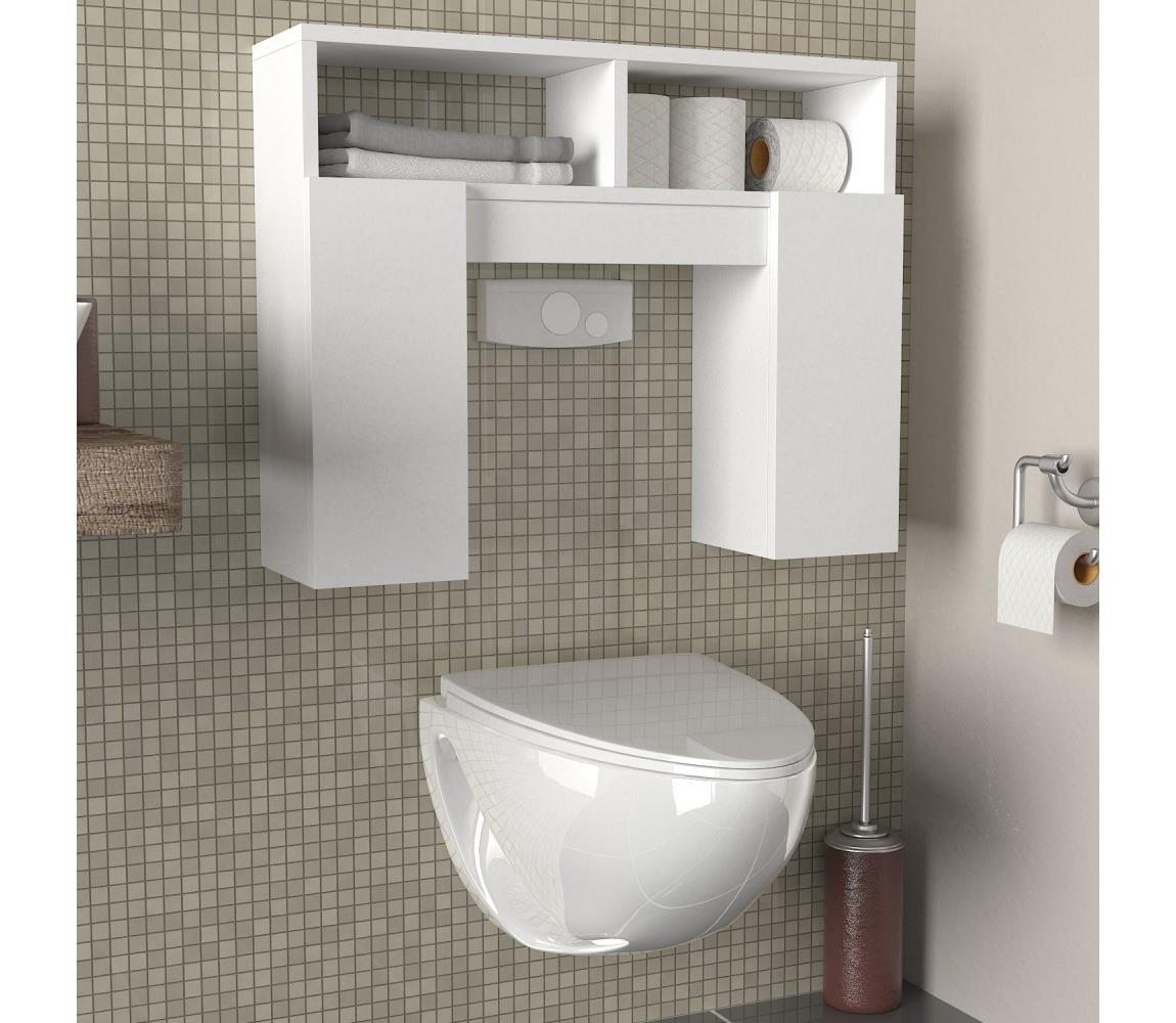  Fürdőszobai szekrény GERONIMO 61x76 cm fehér 