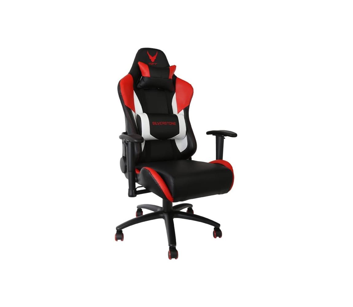  Gaming szék VARR Silverstone fekete/piros 