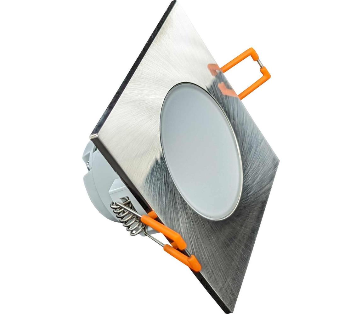 Greenlux LED Fürdőszobai beépíthető lámpa BONO LED/8W/230V 3000K IP65 króm 