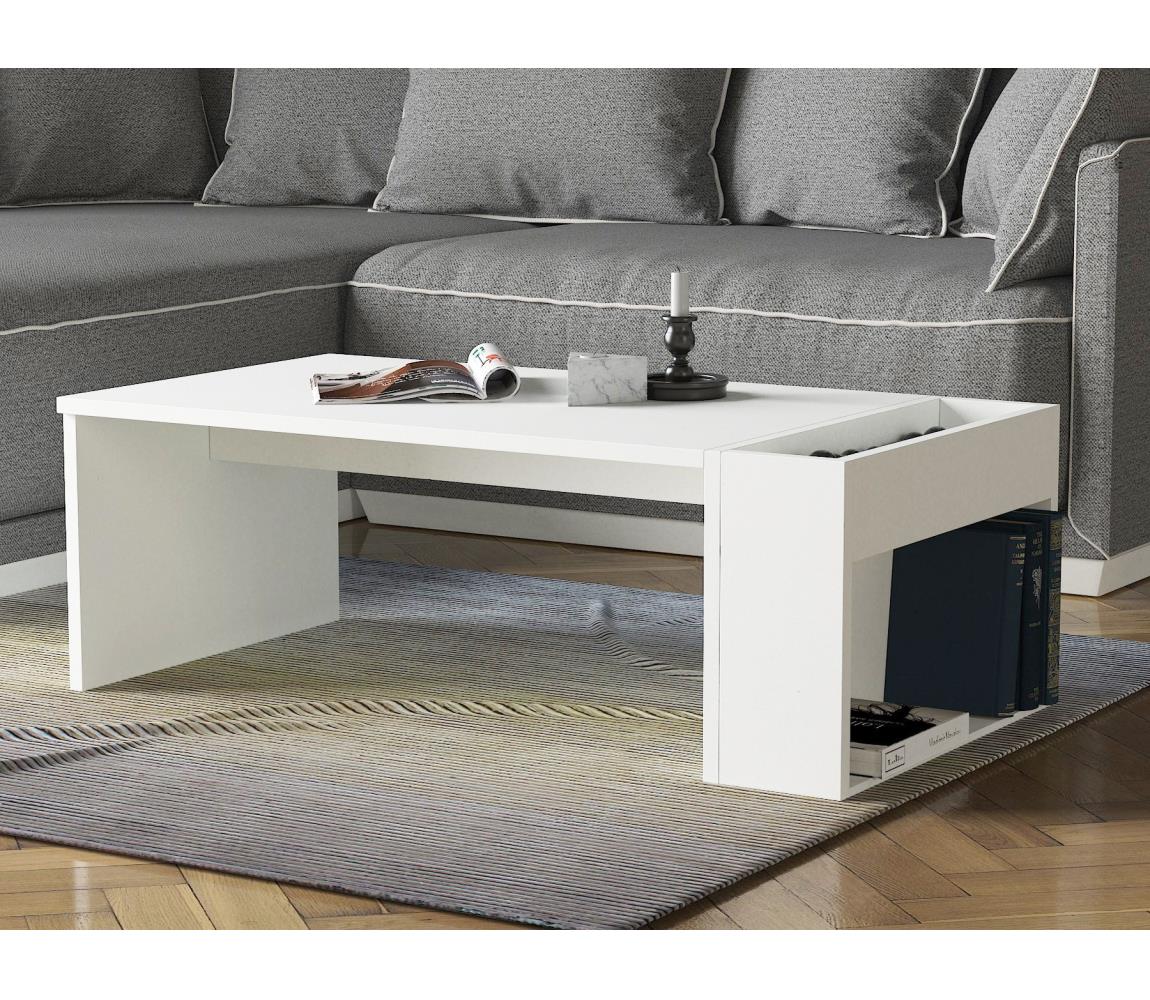  Kávésasztal VIEW 34x95 cm fehér 