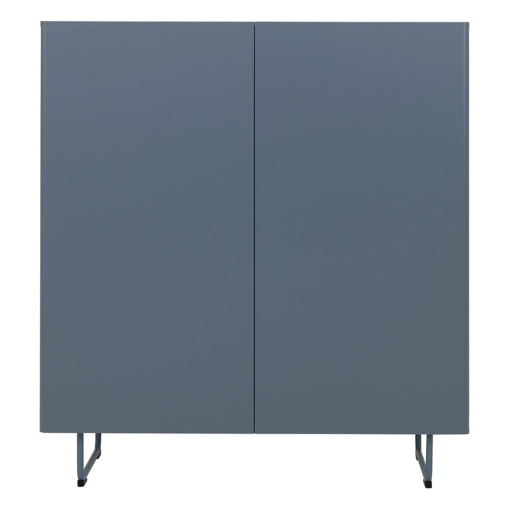Kék-szürke szekrény 120x131 cm Parma – Tenzo