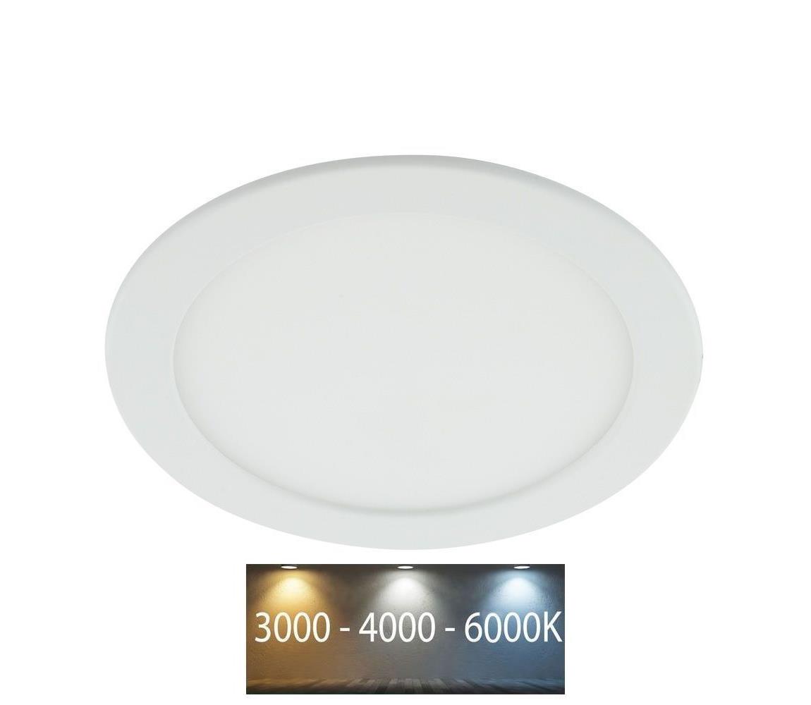  LED Fürdőszobai beépíthető lámpa LED/18W/230V 3000/4000/6000K IP44 