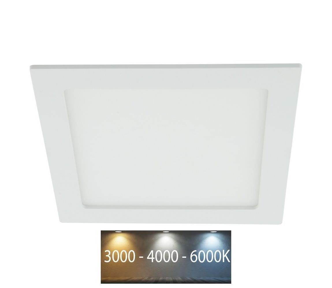  LED Fürdőszobai beépíthető lámpa LED/24W/230V 3000/4000/6000K IP44 