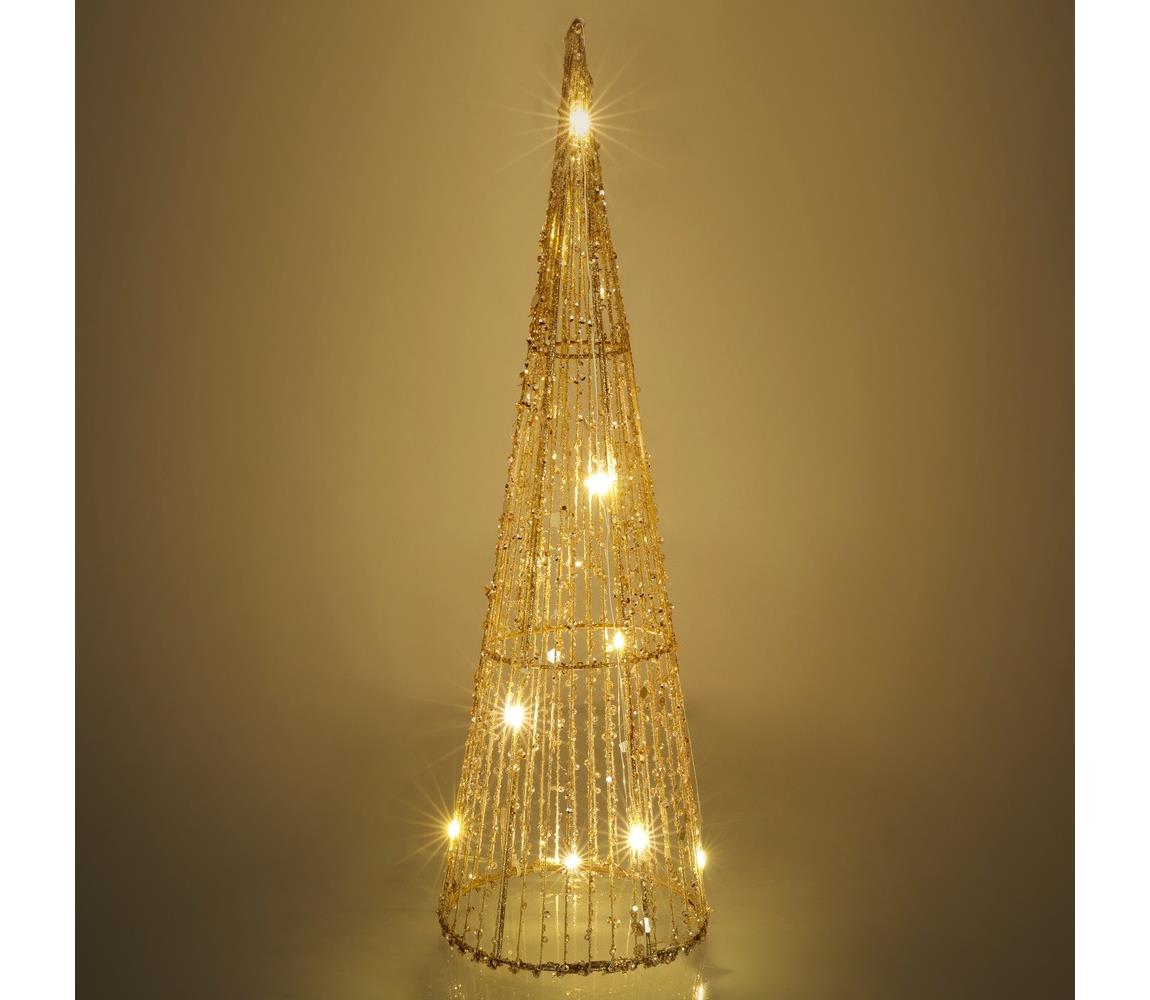  LED Karácsonyi dekoráció LED/2xAA 40 cm kúp 