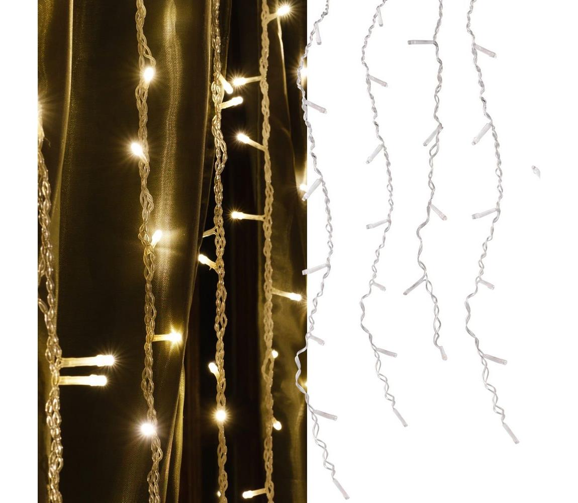  LED Karácsonyi függöny ESTELLA 47xLED/8 funkciók 3,5 m meleg fehér 