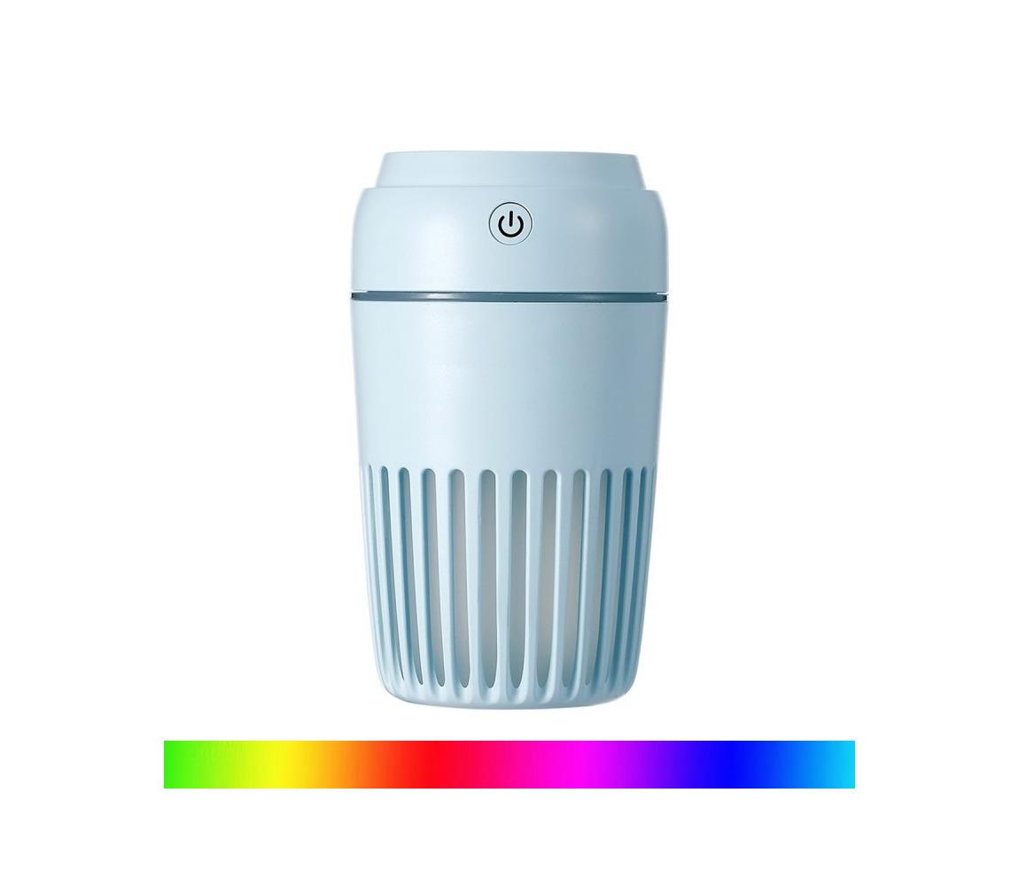  LED RGB Párásító 300 ml LED/2W/5V kék 
