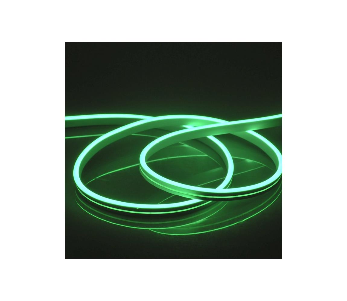  LED szalag NEON 5 m LED / 23W / 12V IP65 zöld 