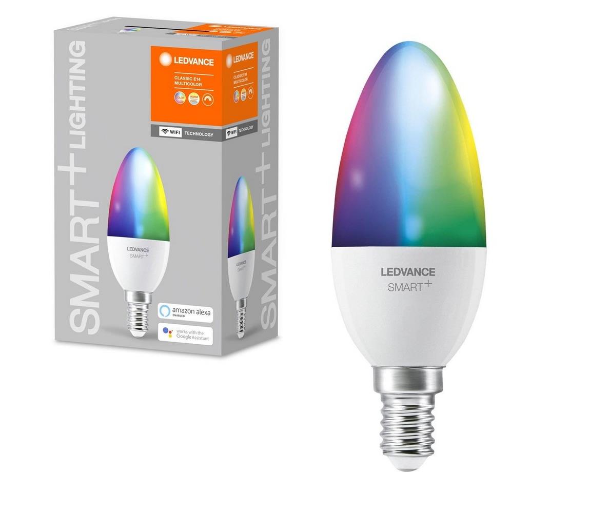 Ledvance LED RGB szabályozható izzó SMART + E14 / 5W / 230V 2700K