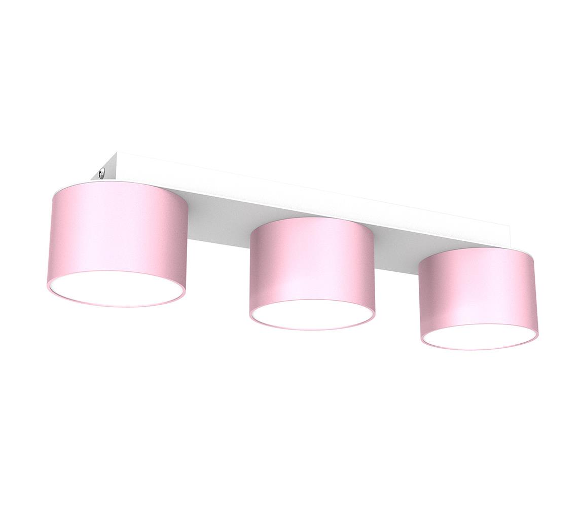  Mennyezeti lámpa DIXIE 3xGX53/11W/230V rózsaszín 