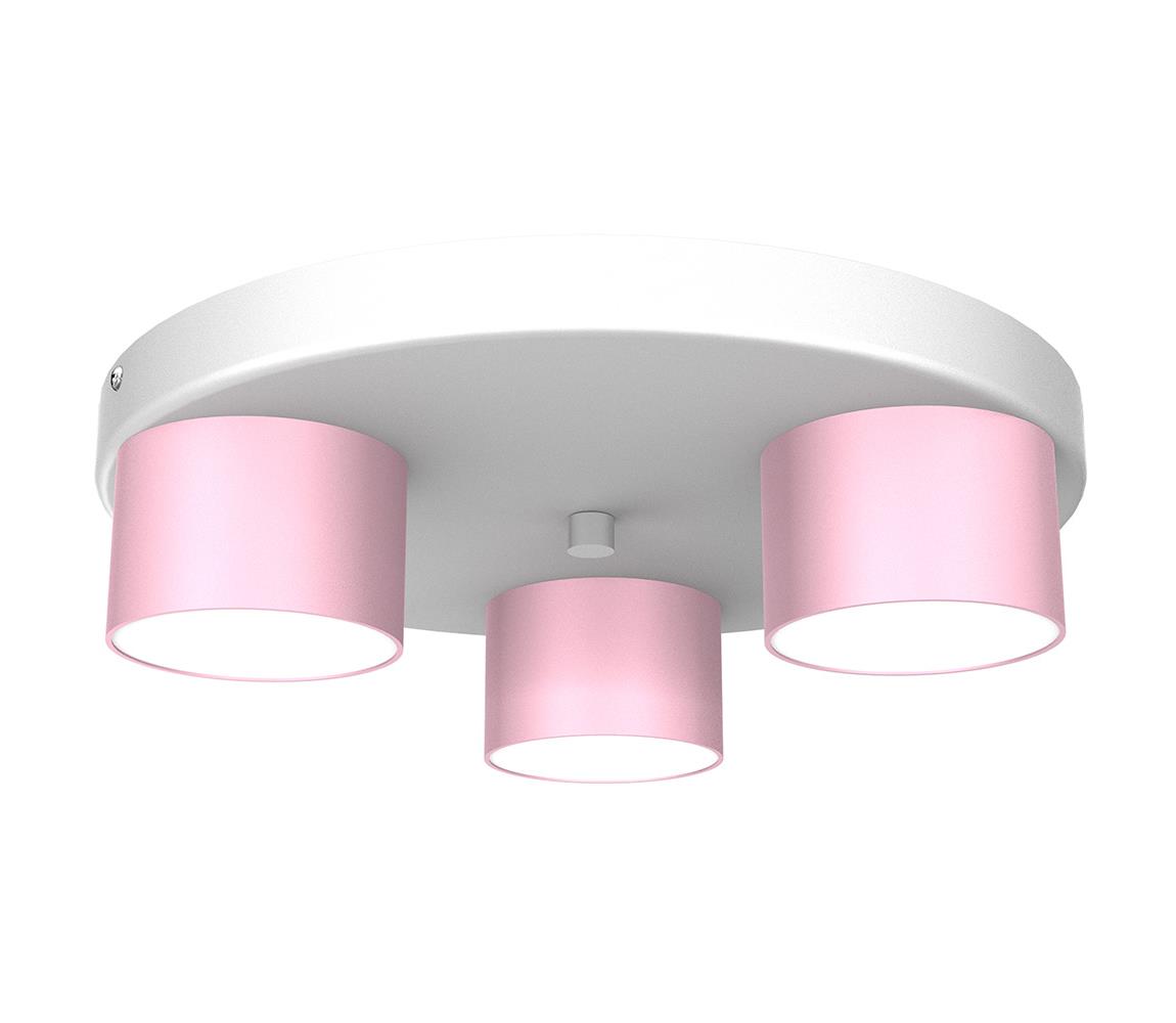  Mennyezeti lámpa DIXIE 3xGX53/11W/230V rózsaszín 