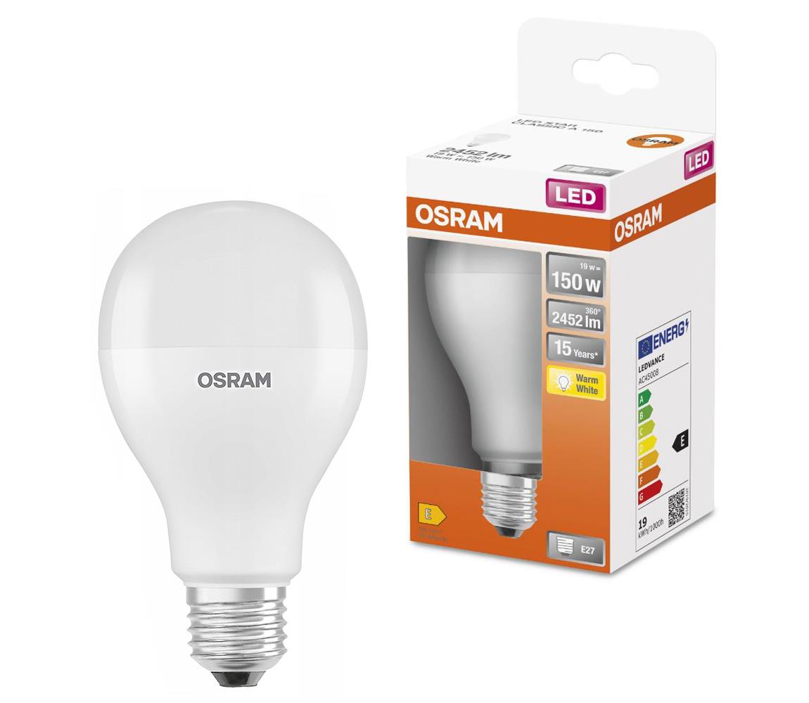 Osram LED Izzó E27/19W/230V 2700K 