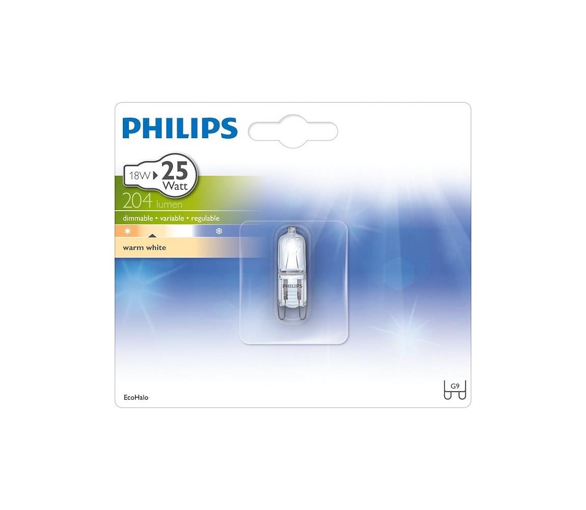 Philips Ipari izzó Philips ECOHALO G9/18W/230V 2800K 