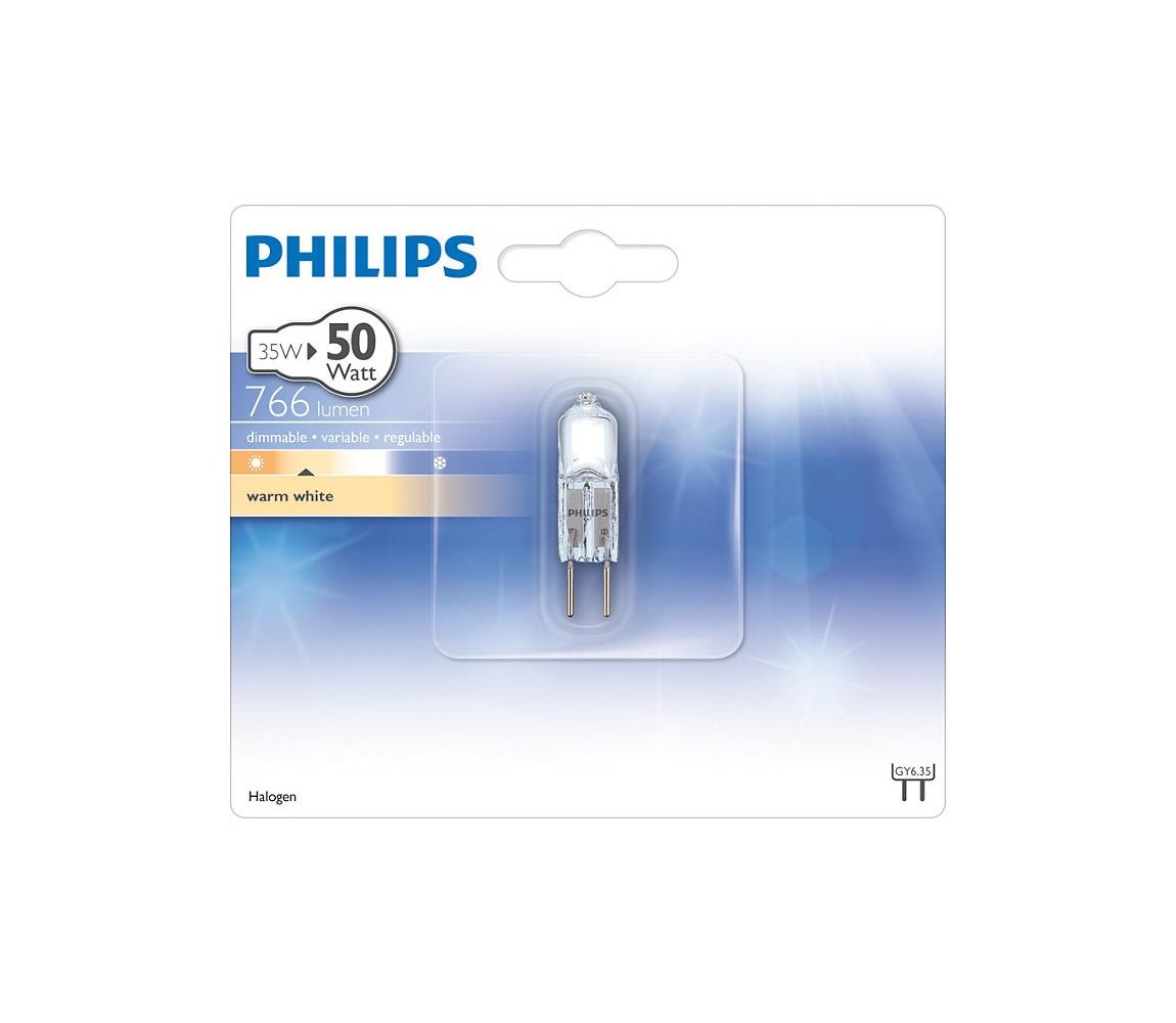 Philips Ipari izzó Philips HALOGEN GY6,35/35W/12V 3100K 